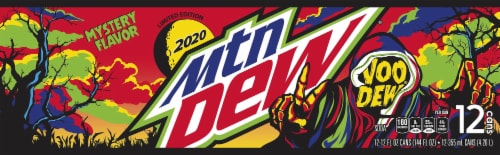 Mountain Dew VooDew Soda Perspective: right
