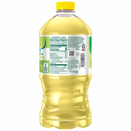 Lipton Diet Citrus Green Tea Perspective: right