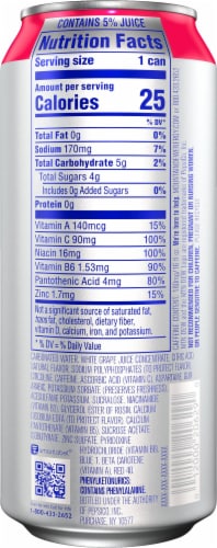 Mountain Dew® Pomegranate Blue Burst Energy Drink Perspective: right