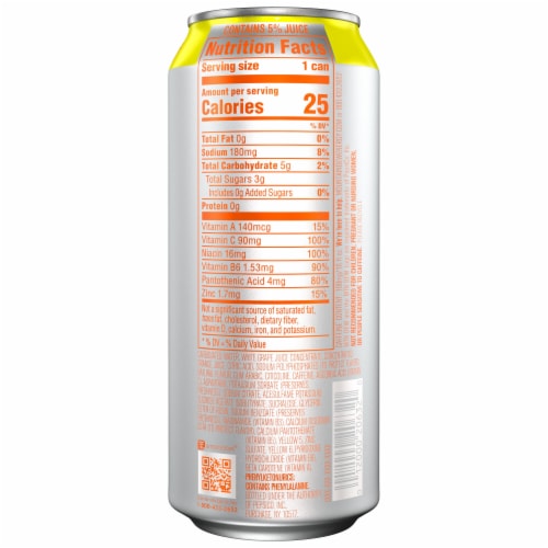 Mountain Dew® Orange Breeze Energy Drink Perspective: right