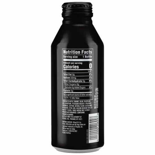 Pepsi Zero Sugar Soda Perspective: right