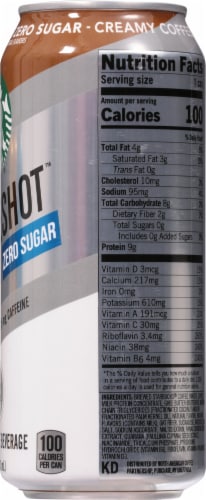 Starbucks® Tripleshot™ Energy Zero Sugar Coffee Perspective: right