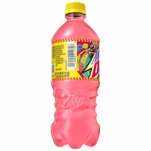 Mountain Dew® Spark Raspberry Lemonade Soda Bottle Perspective: right