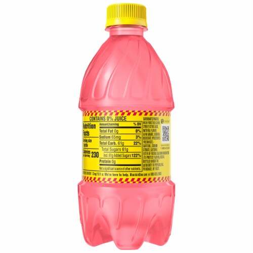 Mountain Dew® Spark™ Raspberry Lemonade Soda Bottles Perspective: right