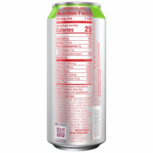 Mountain Dew® Cherry Lime Lift Energy Drink Perspective: right