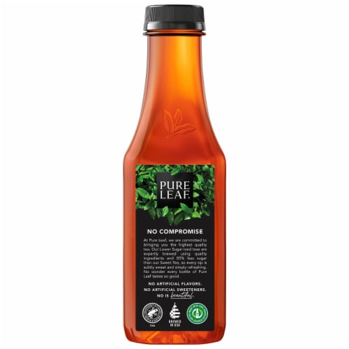 Pure Leaf Subtly Sweet Peach Iced Tea Perspective: right