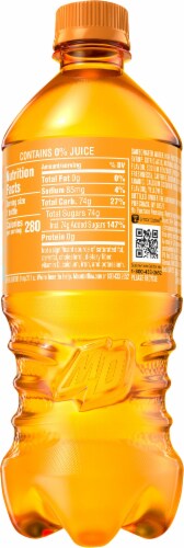 Mountain Dew Baja Mango Gem Soda Perspective: right