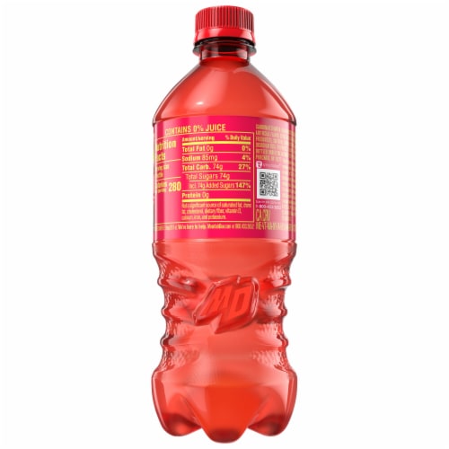 Mountain Dew Caribbean Splash Baja Blast Perspective: right