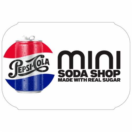 Pepsi Mini Real Sugar Cola Soda Perspective: right
