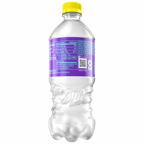 Mtn Dew® Voo Dew® Mystery Flavor Soda Bottle Perspective: right
