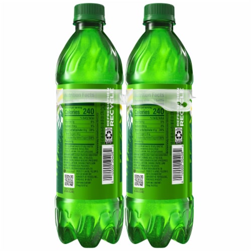 Mountain Dew® Soda Bottles Perspective: right