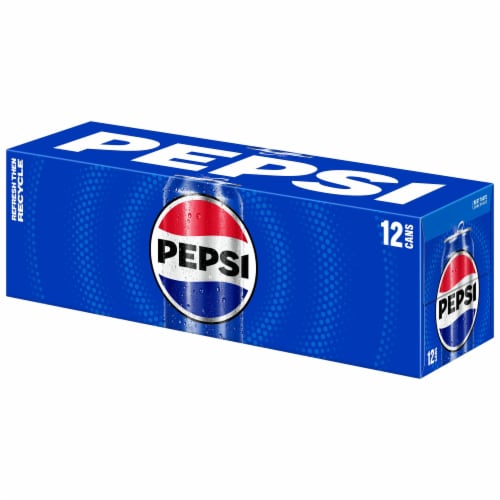 Pepsi Cola® Soda Cans Perspective: right