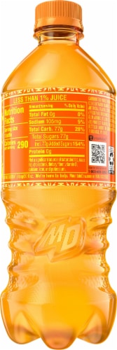 Mountain Dew Live Wire Orange Flavored Soda Perspective: right