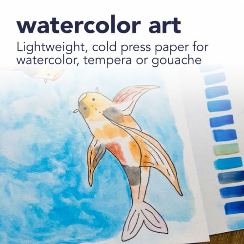 Strathmore® Cold Press Watercolor Paper - 15 Sheets Perspective: right