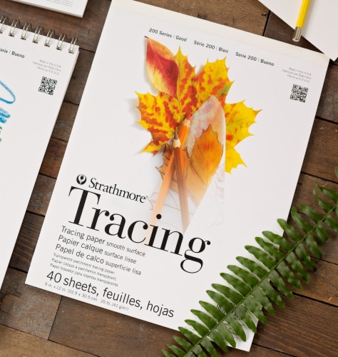 Strathmore 200 Series 25 Pound Transparent Tracing Paper Perspective: right