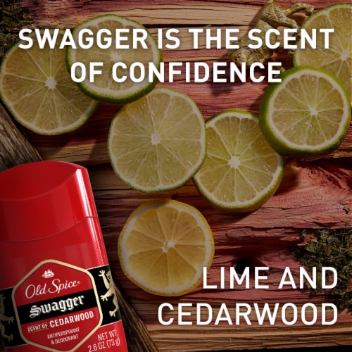 Old Spice Red Collection for Men Antiperspirant Deodorant Invisible Solid Swagger Scent 1-Pack Perspective: right