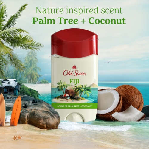 Old Spice Men's Fiji with Palm Tree Antiperspirant & Deodorant Perspective: right