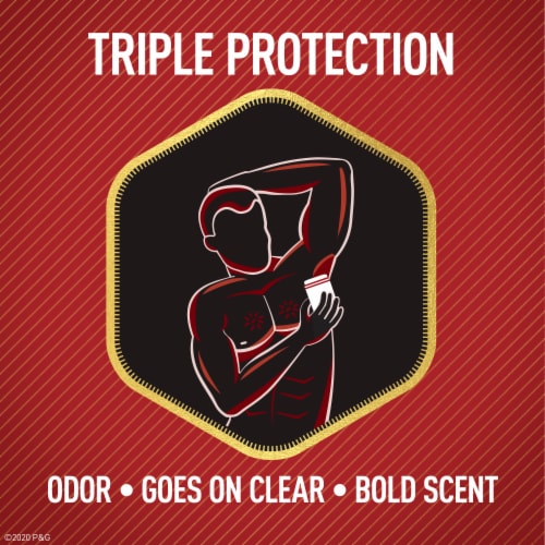 Old Spice Red Collection for Men Aluminum-Free Deodorant Aqua Reef Scent Perspective: right