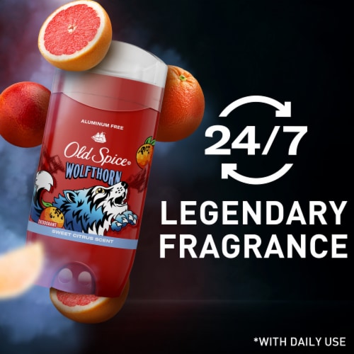 Old Spice for Antiperspirant Deodorant Invisible Solid Wolfthorn Scent 1-Pack Perspective: right