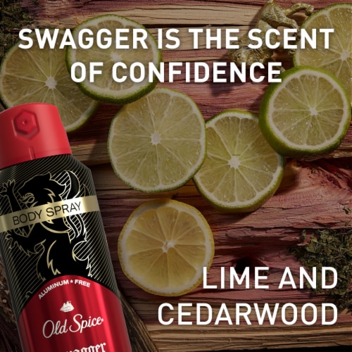 Old Spice Red Collection for Men Aluminum-Free Body Spray Swagger Scent 1-Pack Perspective: right