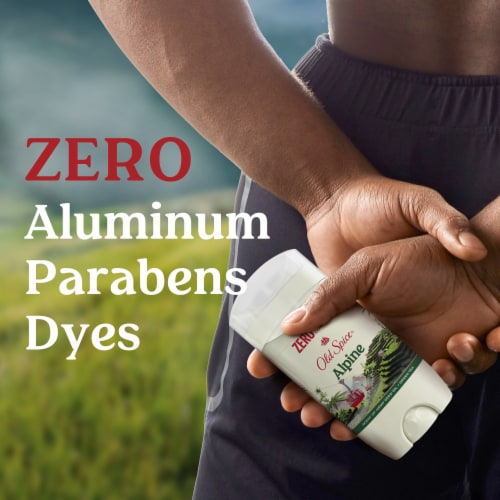 Old Spice Fresher Collection for Men Aluminum-Free Deodorant Alpine with Hemp Oil Perspective: right