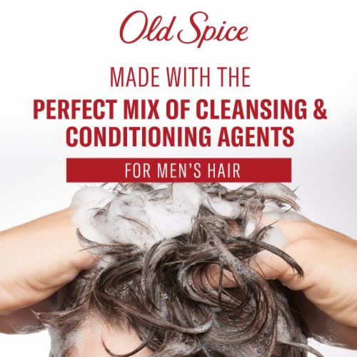 Old Spice Fiji 2in1 Men's Shampoo and Conditioner Perspective: right