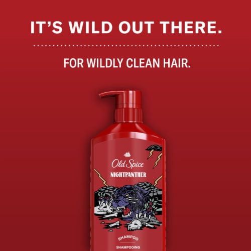 Old Spice Men's Shampoo, Nightpanther Perspective: right