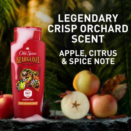 Old Spice Wild Collection Bearglove Body Wash Perspective: right