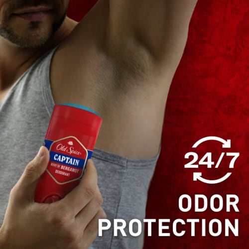 Old Spice Red Collection Captain Deodorant Perspective: right