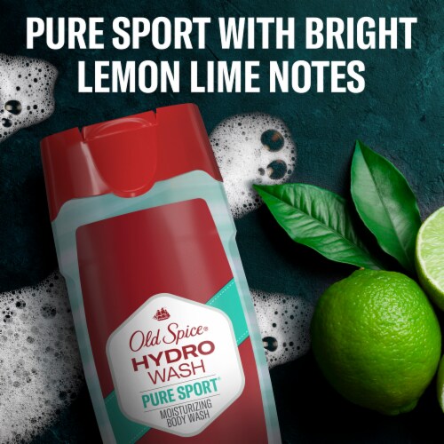 Old Spice Hydrowash Body Wash Puresportplus Perspective: right