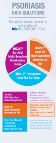MG217 Psoriasis Coal Tar Formula Medicated Multi-Symptom Ointment Perspective: right