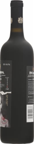 19 Crimes The Banished Dark Red Wine Perspective: right