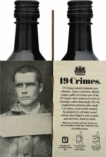 19 Crimes Australia Red Wine Perspective: right
