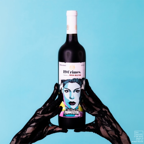 19 Crimes Bride of Frankenstein Red Wine Blend 750ml Perspective: right