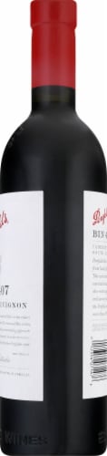 Penfolds South Australia Bin 407 Cabernet Sauvignon Red Wine Perspective: right