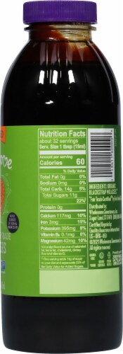 Wholesome Sweeteners Unsulphured Organic Molasses Perspective: right