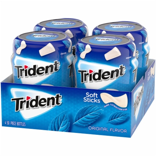 Trident Original Flavor Sugar Free Gum Perspective: right