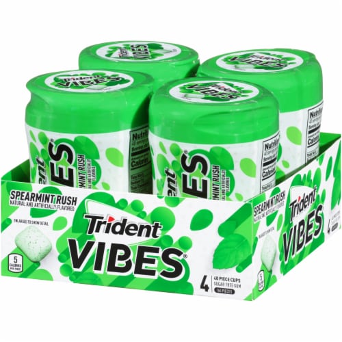 Trident Vibes Spearmint Rush Gum Perspective: right