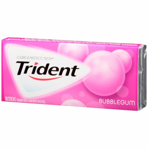 Trident Bubble Gum Perspective: right