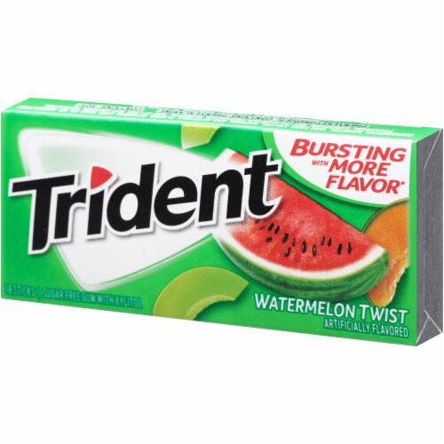 Trident Watermelon Twist Gum Perspective: right
