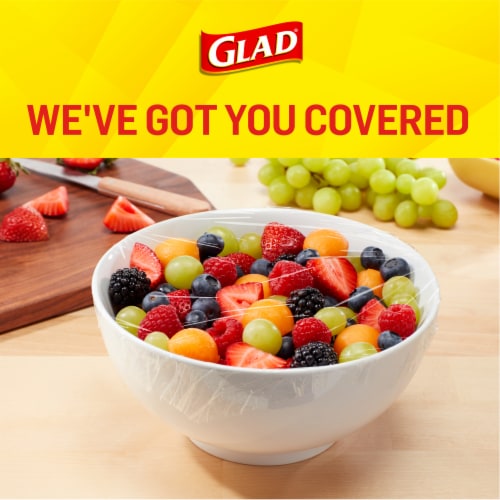 Glad ClingWrap Clear Plastic Food Wrap, 300 sq ft - Fry's Food Stores