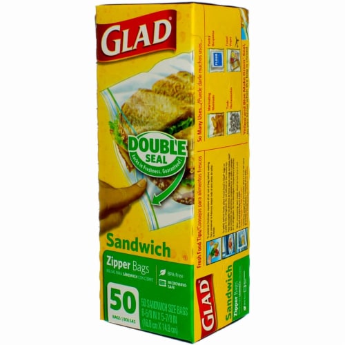 Glad FLEXN SEAL Quart Food Storage Plastic Bags, 38 ct - Food 4 Less