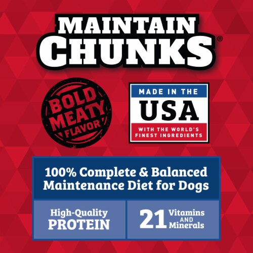 Maintain Chunks Adult Dog Food Perspective: right