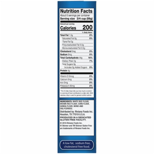 Skinner® Gluten Free Four Grain Rotini Pasta Perspective: right
