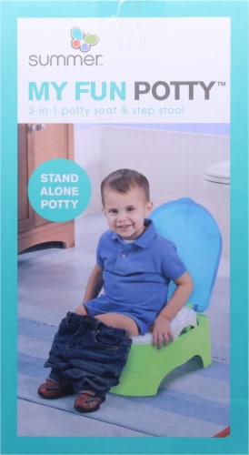 Summer™My Fun Potty™Potty Seat & Step Stool Perspective: right