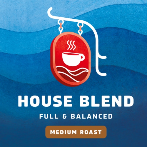 Seattle's Best Coffee House Blend Medium Roast K-Cup Coffee Pods Perspective: right