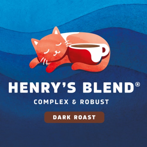 Seattle’s Best Coffee Henry's Blend Dark Roast Ground Coffee Perspective: right