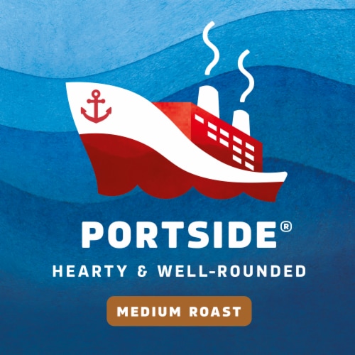 Seattle's Best Coffee™ Decaf Portside Blend Medium Roast Ground Coffee Perspective: right