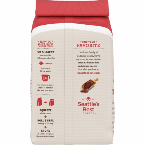 Seattle's Best Coffee™ Very Vanilla Flavored Medium Roast Ground Coffee Perspective: right