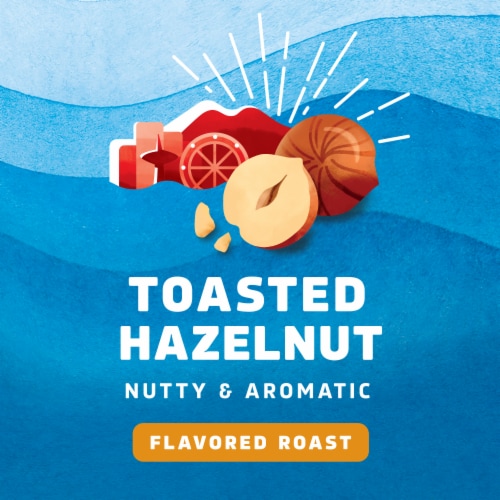 Seattle’s Best Coffee Toasted Hazelnut Flavored Roast Ground Coffee Perspective: right